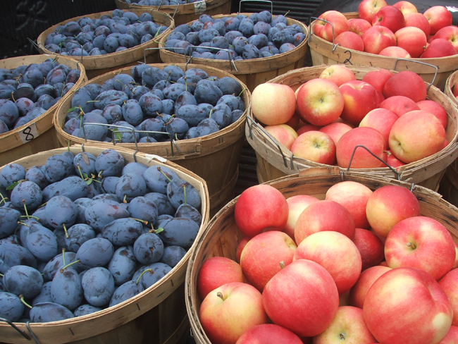 plums